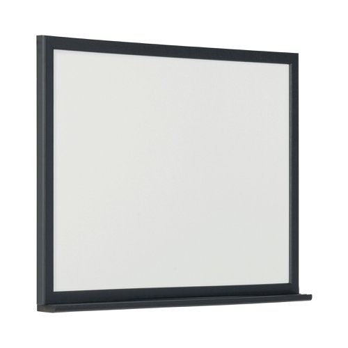 Bi-Office Black Frame Drywipe Board 600x450mm MB0400169 | Bi-Silque