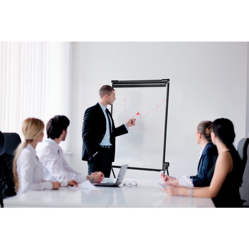 Bi-Office Premiere Magnetic Easel Black Structure 70x100cm EA3506072 Flipchart Easel BQ50072