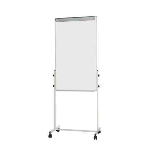 Bi-Office White Portable Duo Board and Flipchart Easel EA4724075