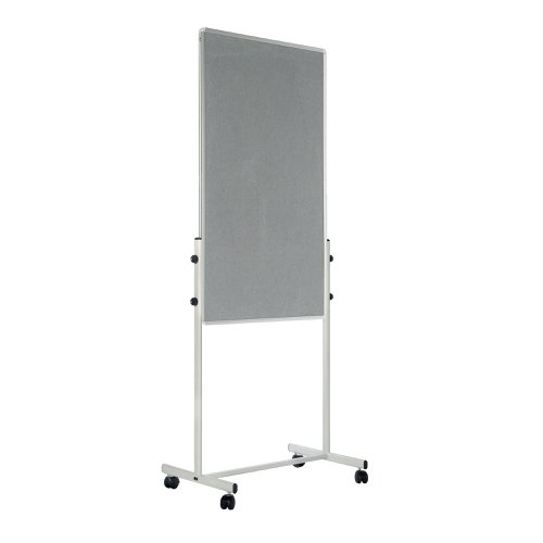 Bi-Office White Portable Duo Board and Flipchart Easel EA4724075