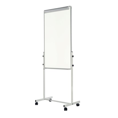 Bi-Office White Portable Duo Board and Flipchart Easel EA4724075