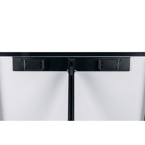 Bi-Office Classic Magnetic Footbar Easel Black 70x100cm EA2306007