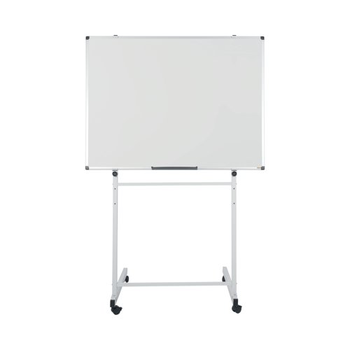 BQ50441 | Bi-Office Ultimate Board Easel aluminium structure. Portable and versatile, this mobile structure is the right choice for presentations. It can hold a Maya-framed whiteboard or noticeboard, smaller or equal to 1500mm (board not included). Dynamic companies can improve efficiency and manage space according to the needs of the moment. With 4 locking casters, its easy to move to any required location because of its lightweight yet durable structure. Take it to any workspace, office, or meeting room, and brainstorm and present ideas. Plus, you can adjust the height of the telescopic legs and the angle of the board to a more comfortable position for the user.