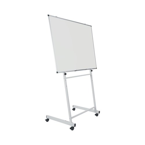 BQ50441 | Bi-Office Ultimate Board Easel aluminium structure. Portable and versatile, this mobile structure is the right choice for presentations. It can hold a Maya-framed whiteboard or noticeboard, smaller or equal to 1500mm (board not included). Dynamic companies can improve efficiency and manage space according to the needs of the moment. With 4 locking casters, its easy to move to any required location because of its lightweight yet durable structure. Take it to any workspace, office, or meeting room, and brainstorm and present ideas. Plus, you can adjust the height of the telescopic legs and the angle of the board to a more comfortable position for the user.