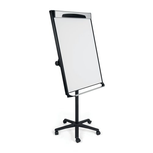 Bi-Office Mastervision Magnetic Mobile Easel Black 70x100cm EA48066720 | Bi-Silque