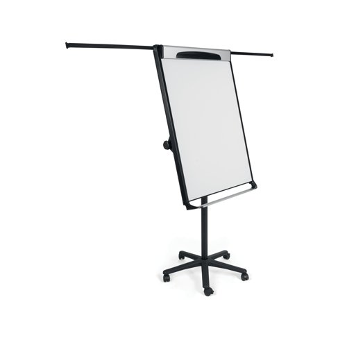 Bi-Office Mastervision Magnetic Mobile Easel Black 70x100cm EA48066720 | Bi-Silque