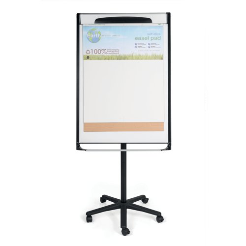 Bi-Office Mastervision Magnetic Mobile Easel Black 70x100cm EA48066720