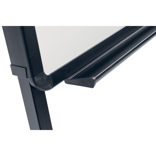 Bi-Office Classic Non-Magnetic Footbar Easel Black 70x100cm EA2300007