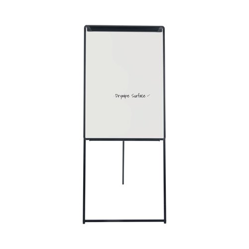 Bi-Office Classic Non-Magnetic Footbar Easel Black 70x100cm EA2300007