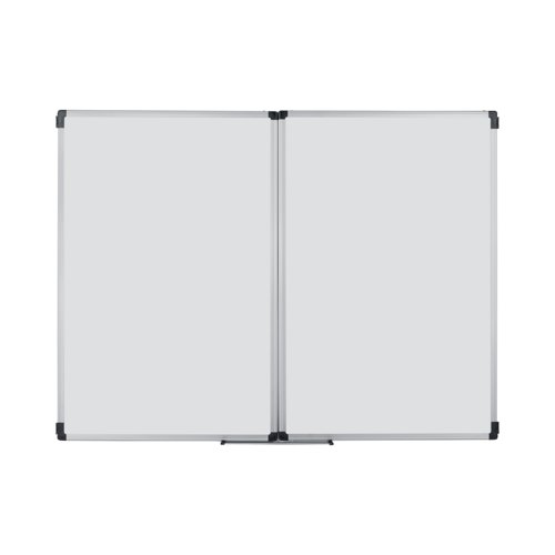 Bi-Office Maya Trio Magnetic Lacquered Steel Surface Aluminium Frame 120x90cm TR02020509170