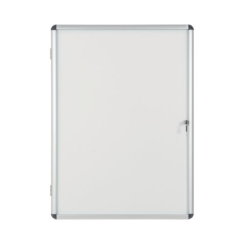 Bi-Office Enclore Magnetic Display Case Acrylic Door Aluminium Frame 9xA4 VT630109150