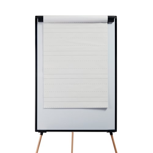 The sheets of this flipchart pad contain recycled paper, which after use should be sent again for recycling.