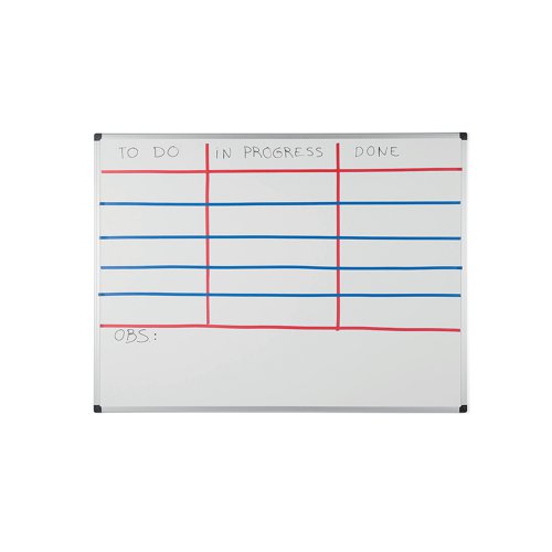 Bi-Office Magnetic Planning Kit KT1717 Drywipe Board Accessories BQ65717