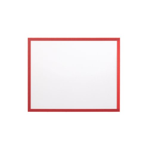 Bi-Office Adhesive Document Holder Red A4 (Pack of 5) FM2830 | Bi-Silque