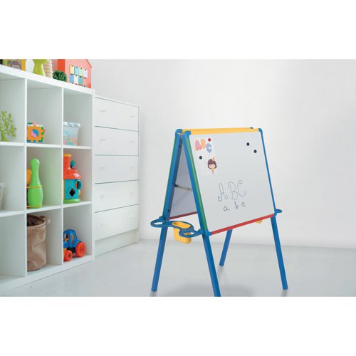 Bi-Office Schoolmate A- Frame Magnetic Easel Lacquered Steel 84x104x63cm DKT8001866