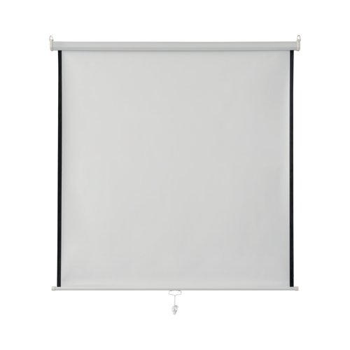 Bi-Office Wall Projection Screen Manual Retraction 120x90cm 9D006004