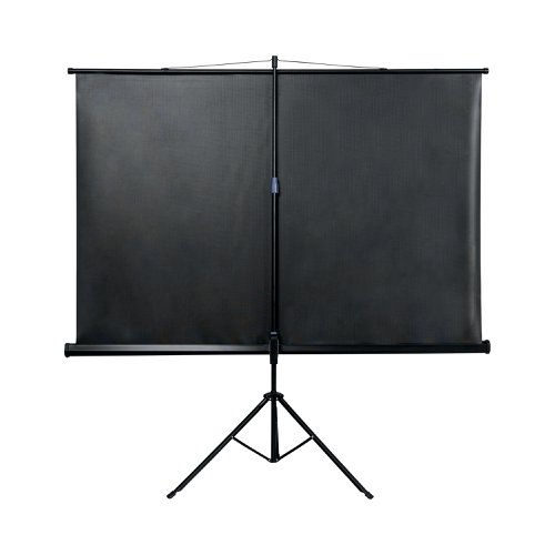 Bi-Office Tripod Projection Screen 1750x1750mm Black 9D006021 Portable Screens BQ81021