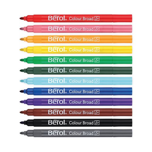 Berol Colour Broad Class Pack Assorted (288 Pack) 2057598