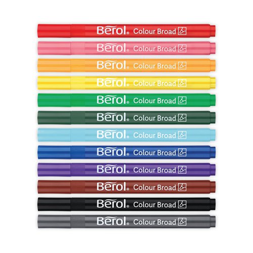 Berol Colour Broad Class Pack Assorted (288 Pack) 2057598