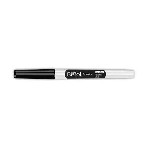 Berol Drywipe Pen Fine Black (12 Pack) 1984901