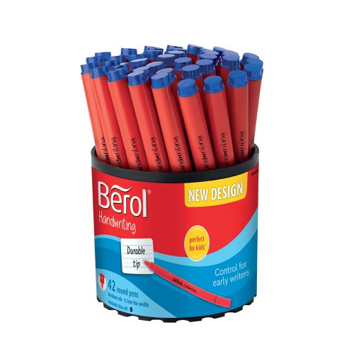 Berol Handwriting Pen Blue (42 Pack) 2066665