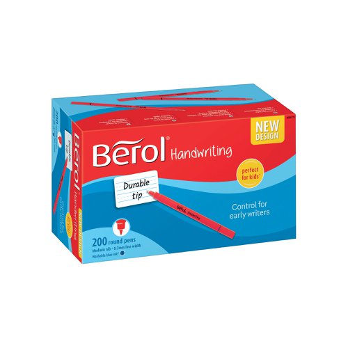 Berol Handwriting Pen Blue (200 Pack) 2056779