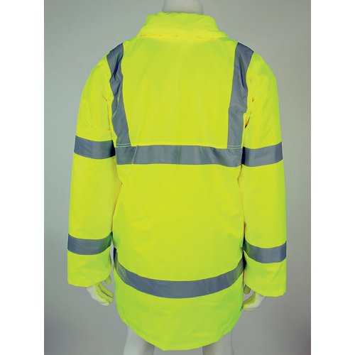 Beeswift Constructor High Visibility Jacket Saturn Yellow S CTJENGSYS | Beeswift