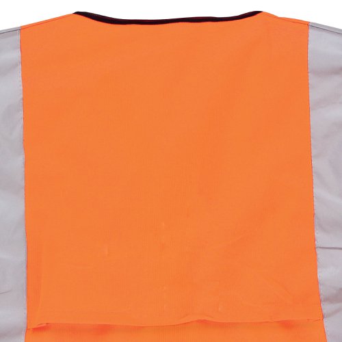 Beeswift High Visibility Waistcoat Full App G Orange Large WCENGORL | Beeswift