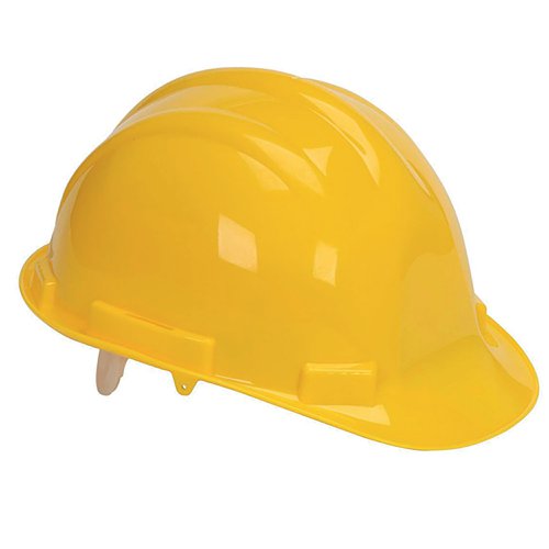 Beeswift Comfort Vented Safety Helmet ABS Shell Yellow BBVSHY