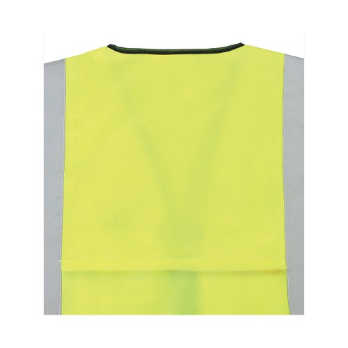 Beeswift High Visibility Waistcoat Full App G Saturn Yellow Large WCENGL