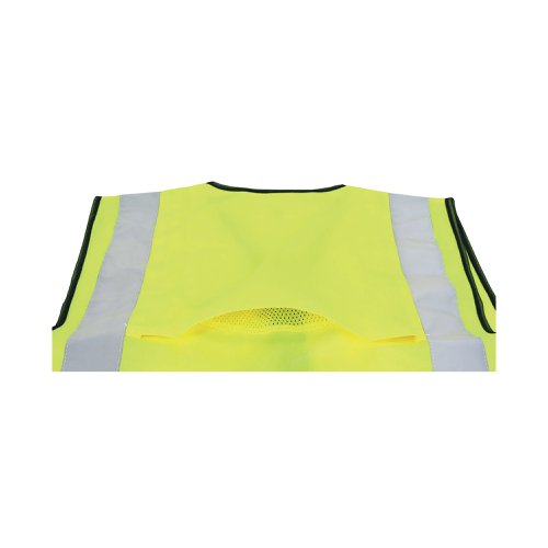 Beeswift High Visibility Waistcoat Full App G Saturn Yellow Large WCENGL | Beeswift