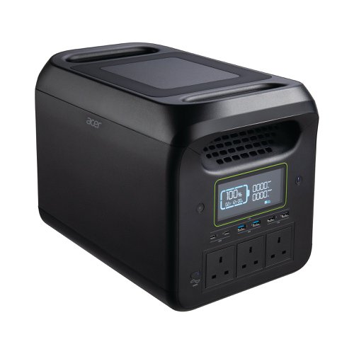 Acer 1800W Portable Power Station Black