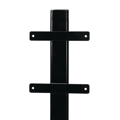 Evec Mounting Post for 1x Wall Mount Charger Steel Black SCP01