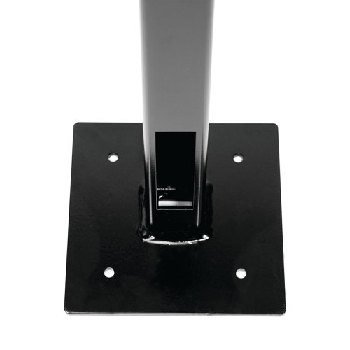 Evec Mounting Post for 1x Wall Mount Charger Steel Black SCP01