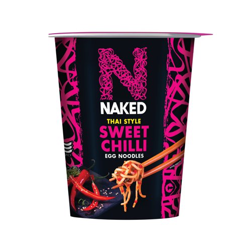 Naked Noodle Thai Sweet Chilli Egg Noodles 78g (Pack of 6) M241357