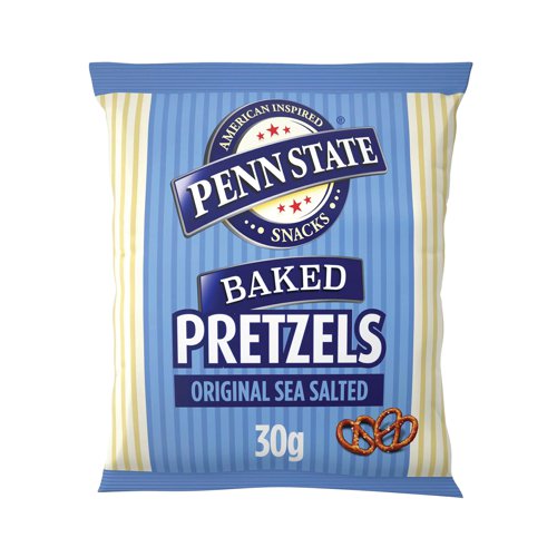 Penn State Sea Salted Pretzels 30g (Pack of 33) 701108