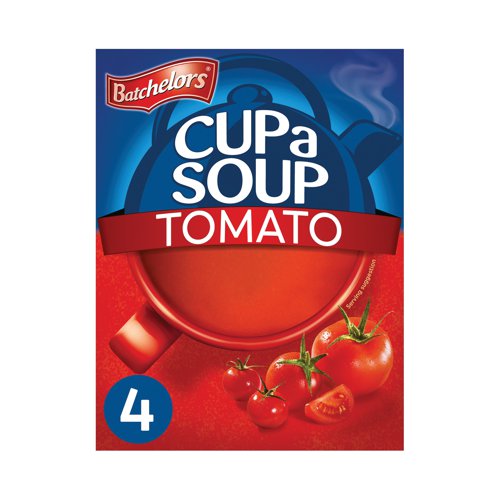 Batchelors Cup a Soup Tomato 82g (Pack of 4) 1009293