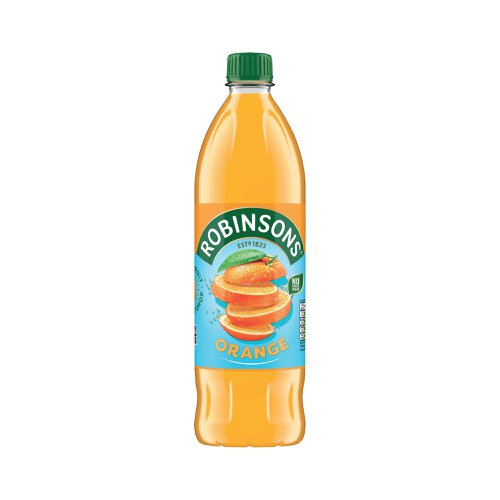 Robinsons Orange Real Fruit No Added Sugar Squash Bottle 1L