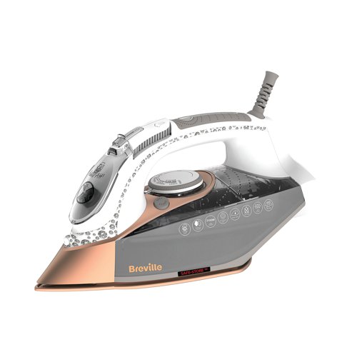 Breville VIN401 DiamondXpress Steam Iron White/Rose Gold VIN40101 Laundry Appliances BRV06143