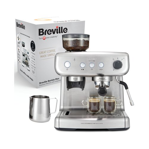 Breville VCF126 Barista Max Coffee Machine Stainless Steel 2117099