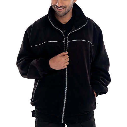 Beeswift Endeavour Fleece Black XS EN29BLXS | Beeswift