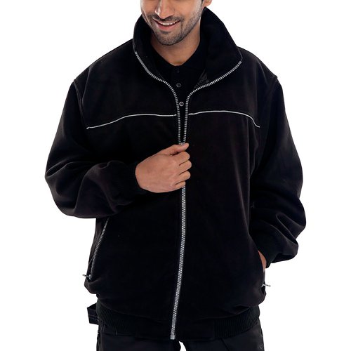 Beeswift Endeavour Fleece Black 4XL EN29BL4XL