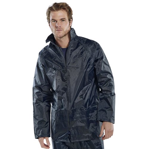 Beeswift Nylon B-Dri Weather Proof Jacket Navy Blue S BSW00388