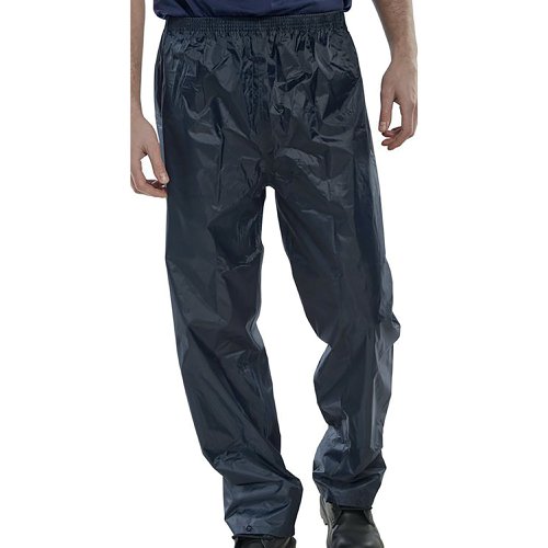 Beeswift Nylon B-Dri Trousers Navy Blue L