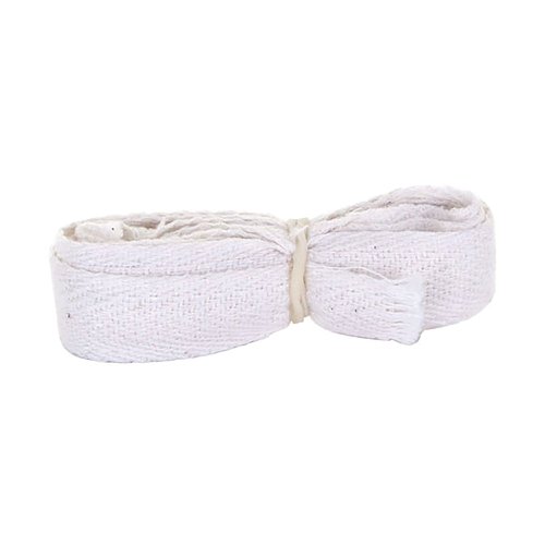 Beeswift Apron Cotton Ties 12mmx2m White AT