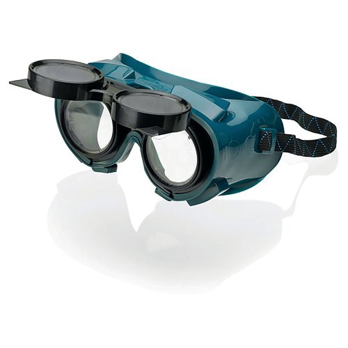 Beeswift Flip Front Welding Goggles Green BBFFWG