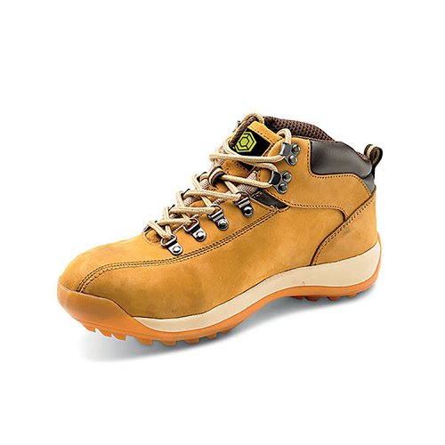 Beeswift Click Chukka SBP D-ring Lace Up Safety Boots 1Pr Tan 6 CTF33NB06