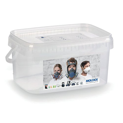 Moldex 7995 Half Mask Storage Box Clear M7995