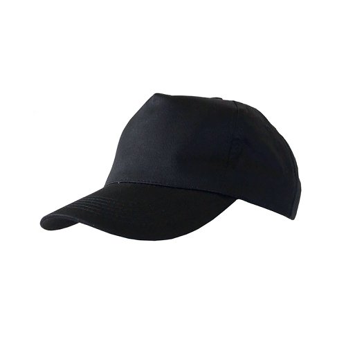 Beeswift Baseball Cap Standard Peak Black BCBL