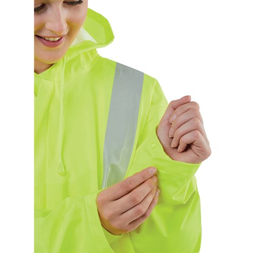 Beeswift Fire Retardant Anti-Static High Visibility Jacket Saturn Yellow S CFRLR55SYS | Beeswift